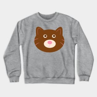 Retro Cat Crewneck Sweatshirt